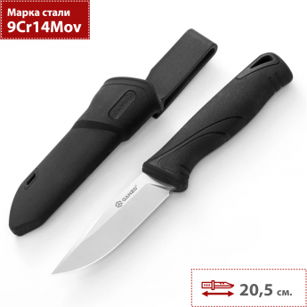 Нож GANZO G807-BK 9CR14 Fixed/Case Нож GANZO G807-BK 9CR14 Fixed/Case