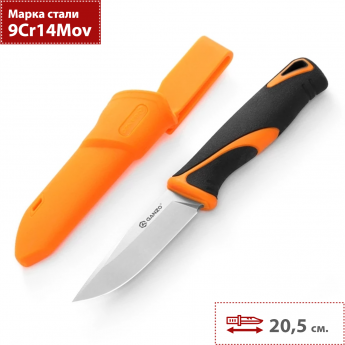 Нож GANZO G807-OR 9CR14 Fixed/Case Нож GANZO G807-OR 9CR14 Fixed/Case